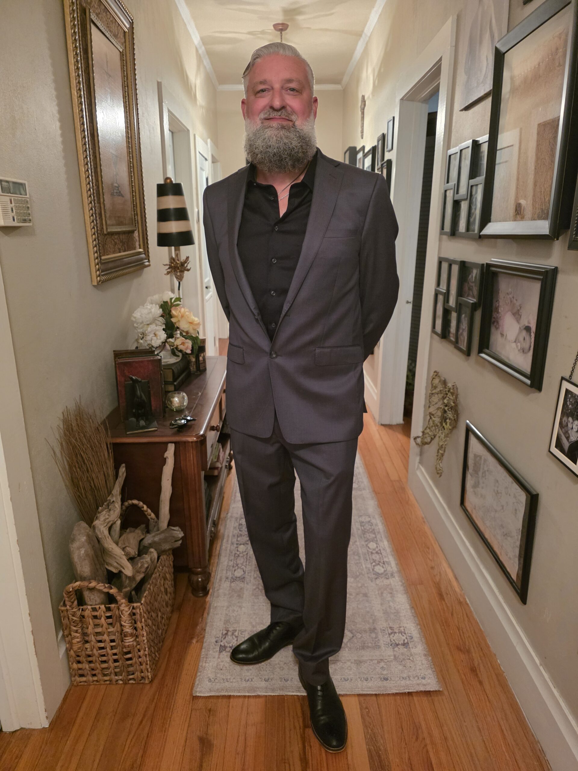 Heath Ledet dressed in a formal suit for a professional portrait